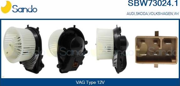 Sando SBW73024.1 - Ventilator kabine/unutrasnjeg prostora www.molydon.hr