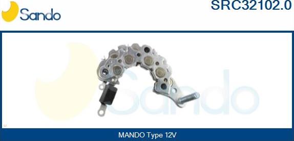 Sando SRC32102.0 - Ispravljac, alternator www.molydon.hr