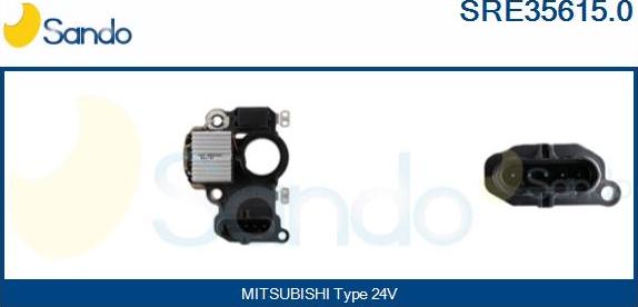 Sando SRE35615.0 - Regulator napona generatora www.molydon.hr