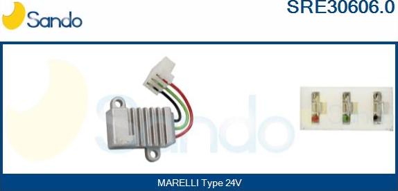 Sando SRE30606.0 - Regulator napona generatora www.molydon.hr