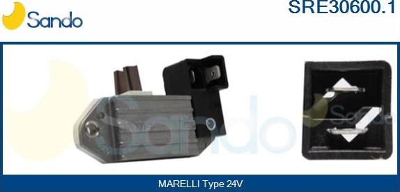 Sando SRE30600.1 - Regulator napona generatora www.molydon.hr