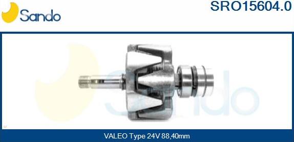 Sando SRO15604.0 - Rotor, alternator www.molydon.hr