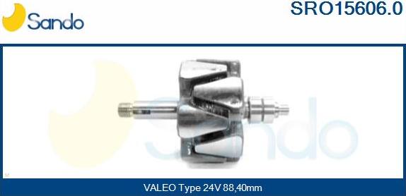 Sando SRO15606.0 - Rotor, alternator www.molydon.hr