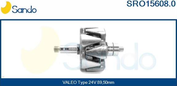 Sando SRO15608.0 - Rotor, alternator www.molydon.hr