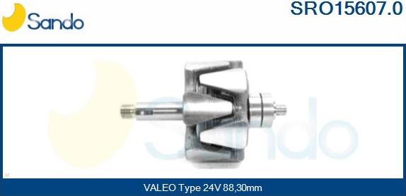 Sando SRO15607.0 - Rotor, alternator www.molydon.hr