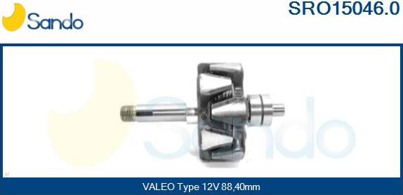 Sando SRO15046.0 - Rotor, alternator www.molydon.hr