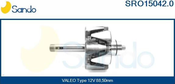 Sando SRO15042.0 - Rotor, alternator www.molydon.hr