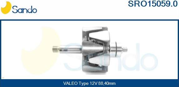 Sando SRO15059.0 - Rotor, alternator www.molydon.hr