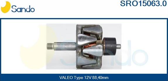 Sando SRO15063.0 - Rotor, alternator www.molydon.hr