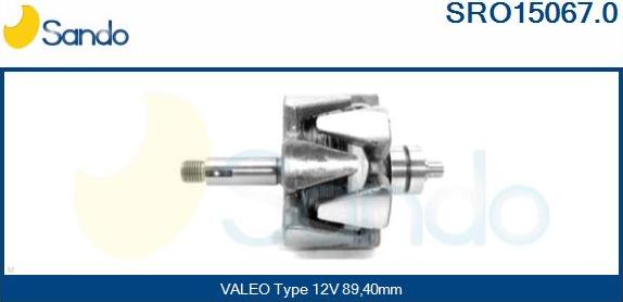 Sando SRO15067.0 - Rotor, alternator www.molydon.hr