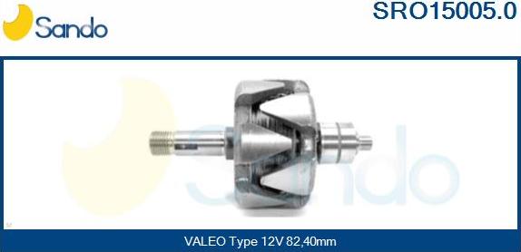 Sando SRO15005.0 - Rotor, alternator www.molydon.hr