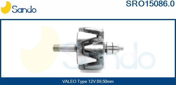 Sando SRO15086.0 - Rotor, alternator www.molydon.hr