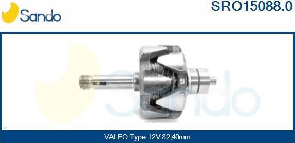 Sando SRO15088.0 - Rotor, alternator www.molydon.hr