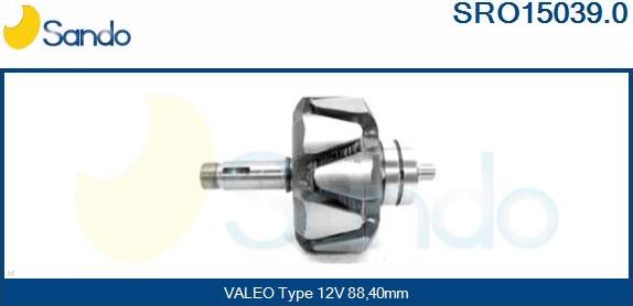 Sando SRO15039.0 - Rotor, alternator www.molydon.hr