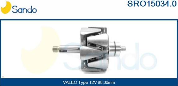 Sando SRO15034.0 - Rotor, alternator www.molydon.hr