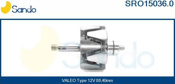 Sando SRO15036.0 - Rotor, alternator www.molydon.hr