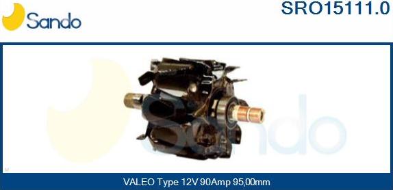 Sando SRO15111.0 - Rotor, alternator www.molydon.hr