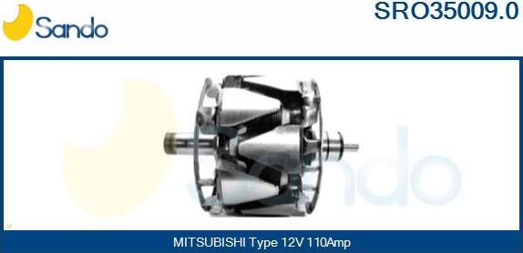 Sando SRO35009.0 - Rotor, alternator www.molydon.hr