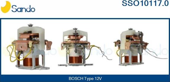 Sando SSO10117.0 - Elektromagnetni Prekidač, starter www.molydon.hr