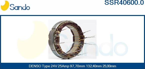 Sando SSR40600.0 - Stator, alternator www.molydon.hr