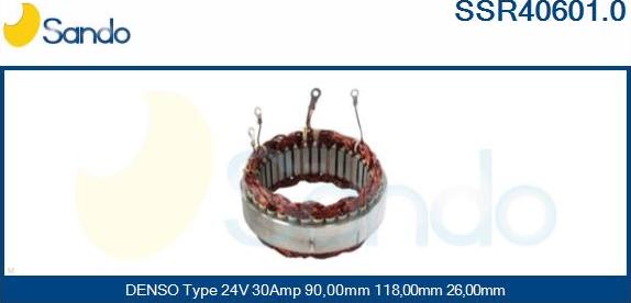 Sando SSR40601.0 - Stator, alternator www.molydon.hr