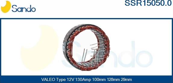 Sando SSR15050.0 - Stator, alternator www.molydon.hr