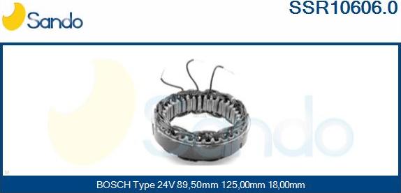 Sando SSR10606.0 - Stator, alternator www.molydon.hr