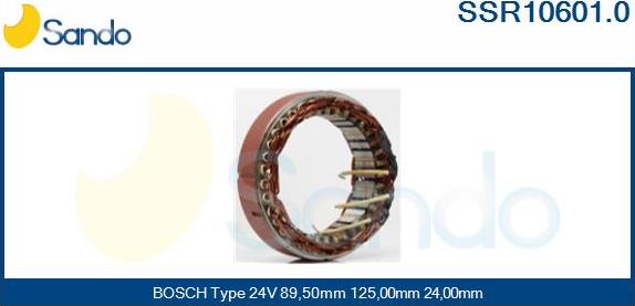 Sando SSR10601.0 - Stator, alternator www.molydon.hr