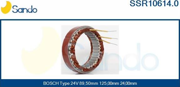 Sando SSR10614.0 - Stator, alternator www.molydon.hr