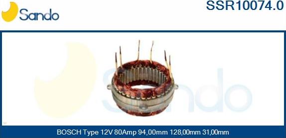 Sando SSR10074.0 - Stator, alternator www.molydon.hr