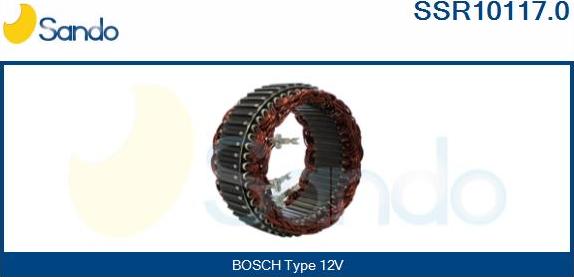 Sando SSR10117.0 - Stator, alternator www.molydon.hr