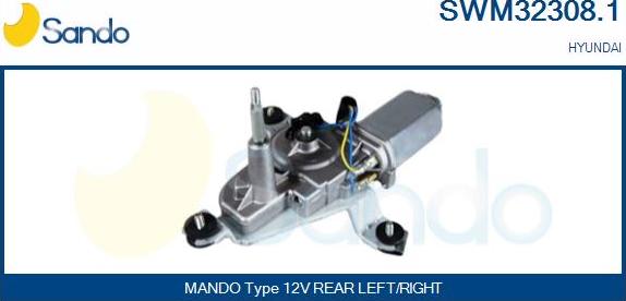 Sando SWM32308.1 - Motor brisača www.molydon.hr