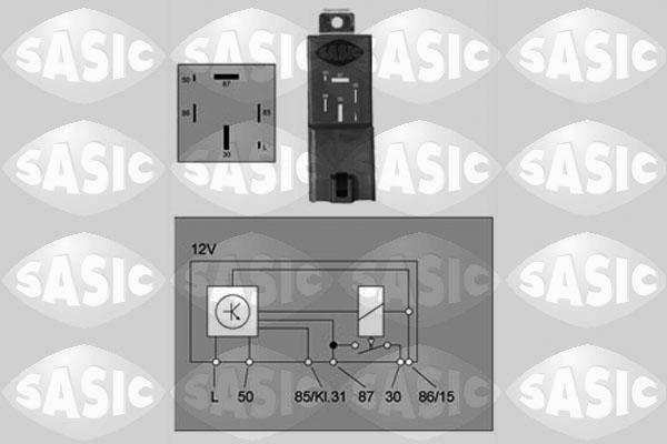 Sasic 9316011 - Relej, sistem za paljenje sa Grijačima www.molydon.hr