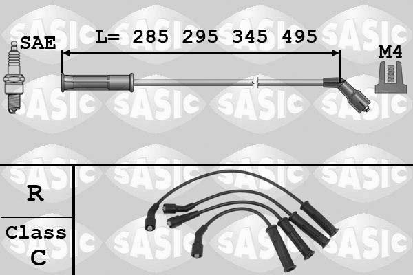 Sasic 9284006 - Set kablova za paljenje www.molydon.hr