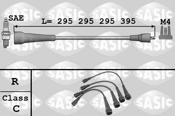 Sasic 9284001 - Set kablova za paljenje www.molydon.hr