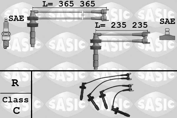 Sasic 9284015 - Set kablova za paljenje www.molydon.hr