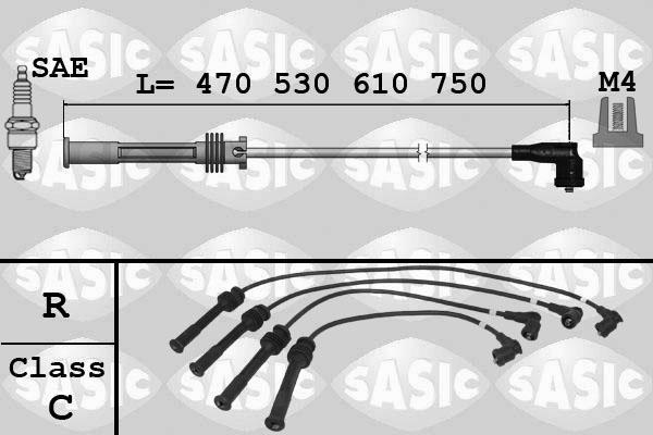 Sasic 9284013 - Set kablova za paljenje www.molydon.hr