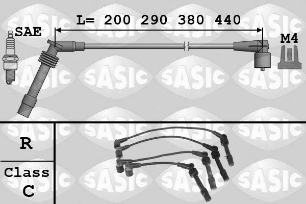 Sasic 9286002 - Set kablova za paljenje www.molydon.hr