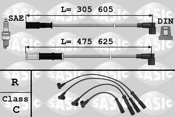 Sasic 9286014 - Set kablova za paljenje www.molydon.hr