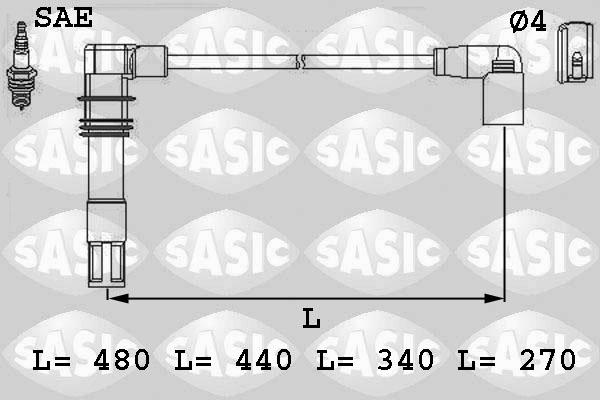 Sasic 9286013 - Set kablova za paljenje www.molydon.hr