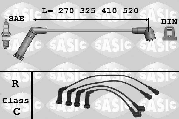 Sasic 9286077 - Set kablova za paljenje www.molydon.hr