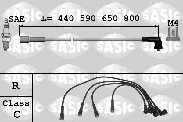 Sasic 9280002 - Set kablova za paljenje www.molydon.hr