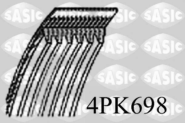 Sasic 4PK698 - Klinasti rebrasti remen  www.molydon.hr