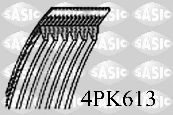 Sasic 4PK613 - Klinasti rebrasti remen  www.molydon.hr