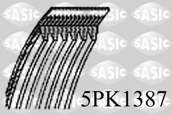 Sasic 5PK1387 - Klinasti rebrasti remen  www.molydon.hr