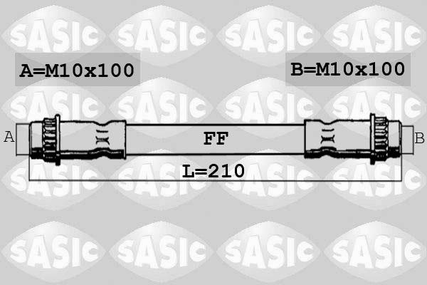 Sasic 6604040 - Kočiono crijevo, lajtung www.molydon.hr