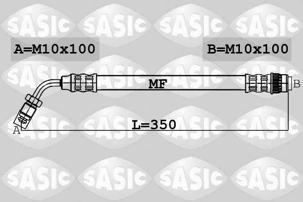 Sasic 6604019 - Kočiono crijevo, lajtung www.molydon.hr