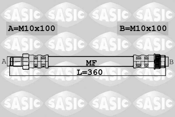 Sasic 6604039 - Kočiono crijevo, lajtung www.molydon.hr