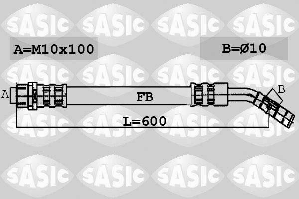 Sasic 6606093 - Kočiono crijevo, lajtung www.molydon.hr