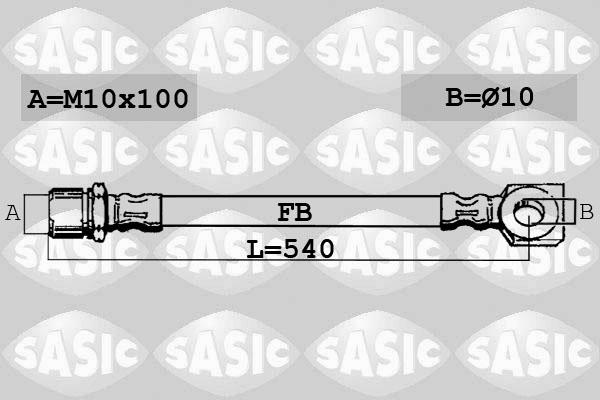 Sasic 6606050 - Kočiono crijevo, lajtung www.molydon.hr